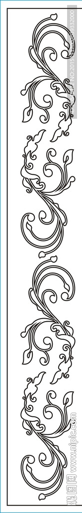 镂空图 欧式花纹