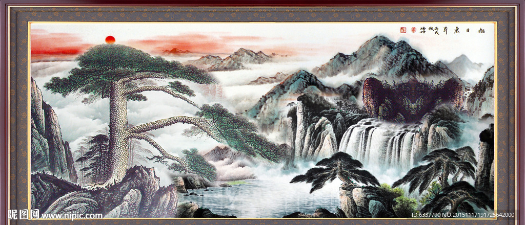 国画山水