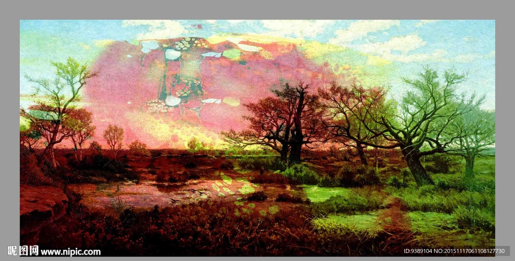 风景油画