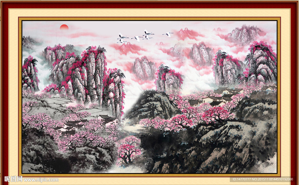 山水国画