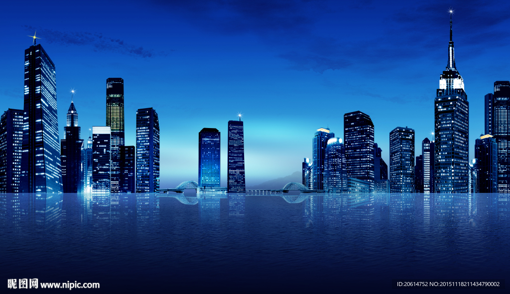 超清晰 城市建筑海报大图