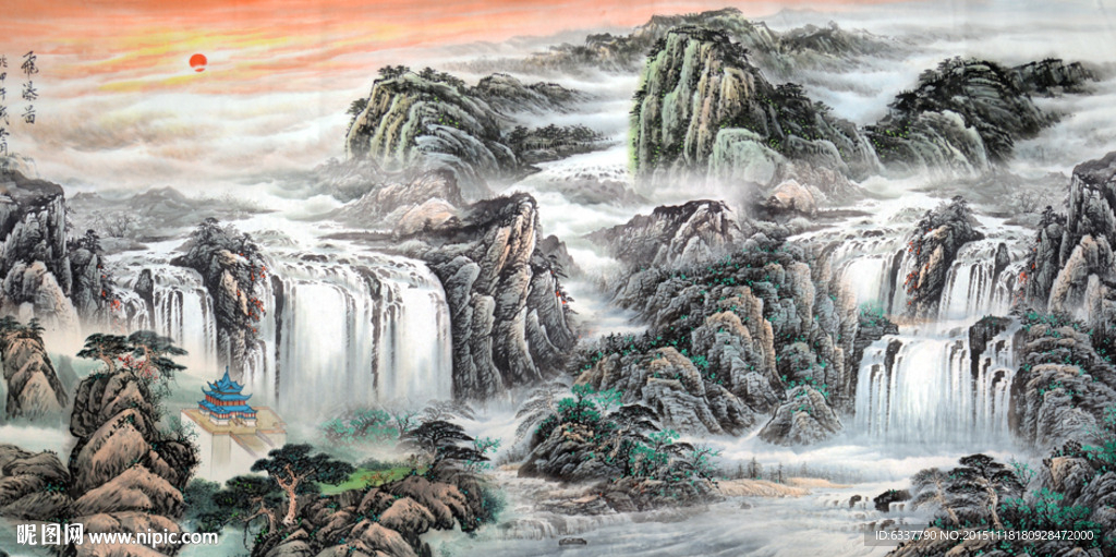 国画山水