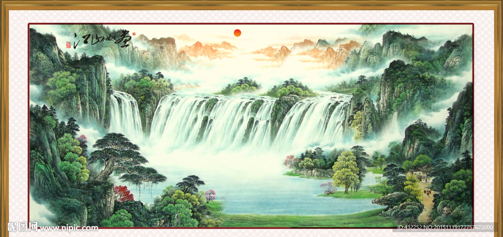 山水画