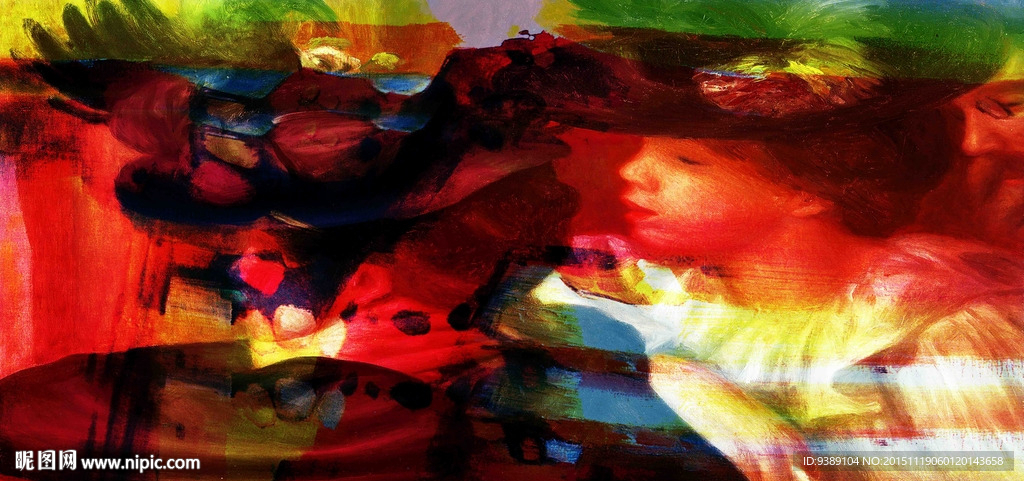 人物油画