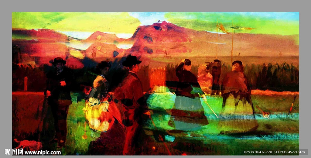人物油画