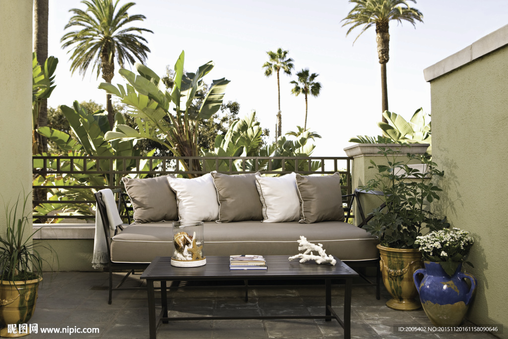 庭院一角