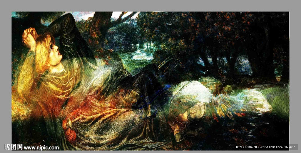 人物油画
