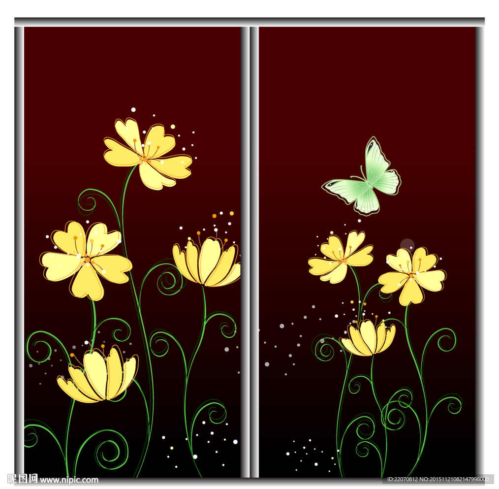 时尚花卉