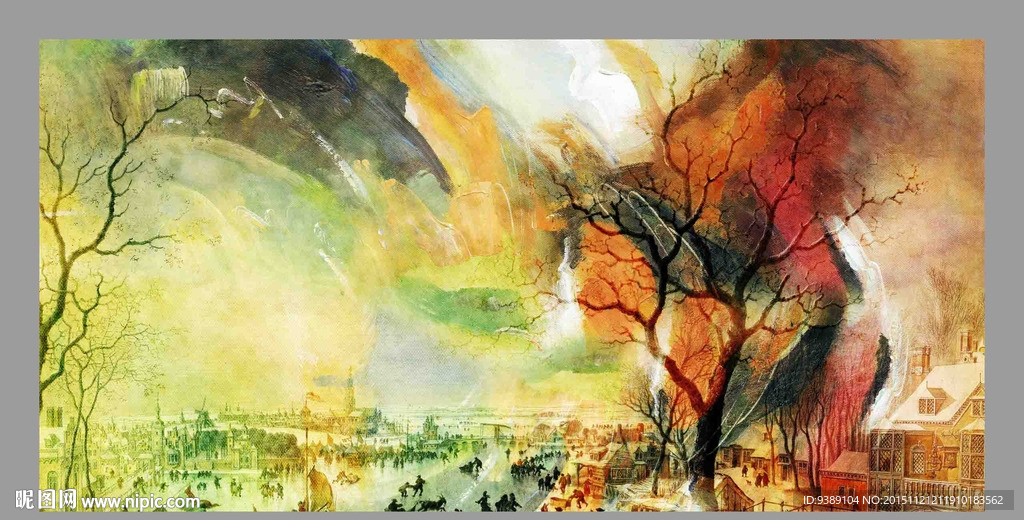 风景油画