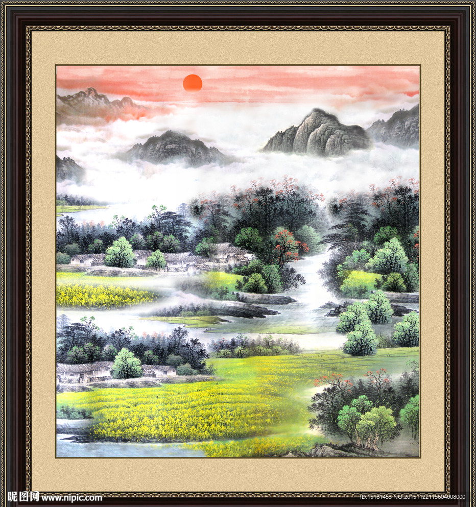 江山如画 国画