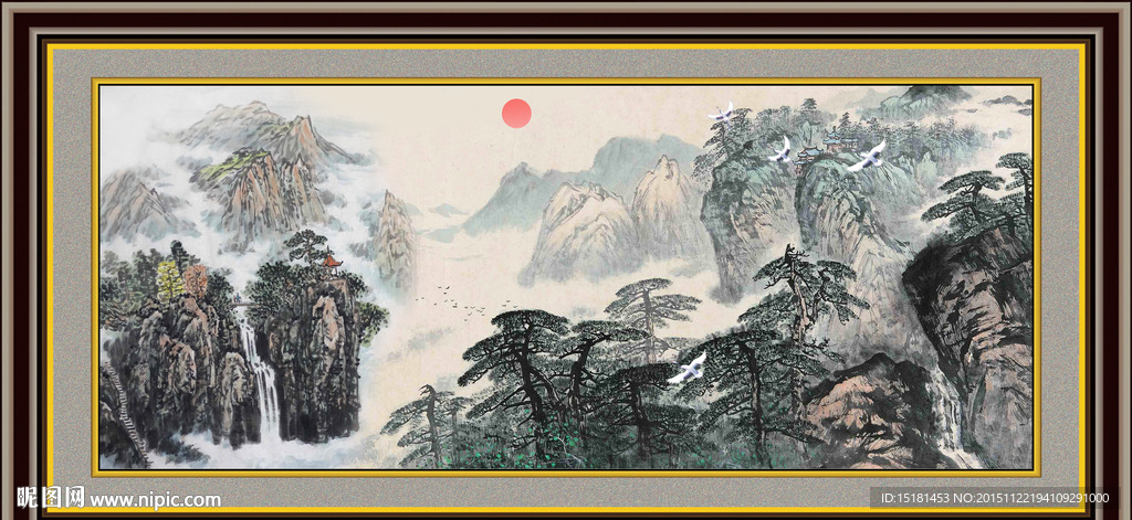 山水国画