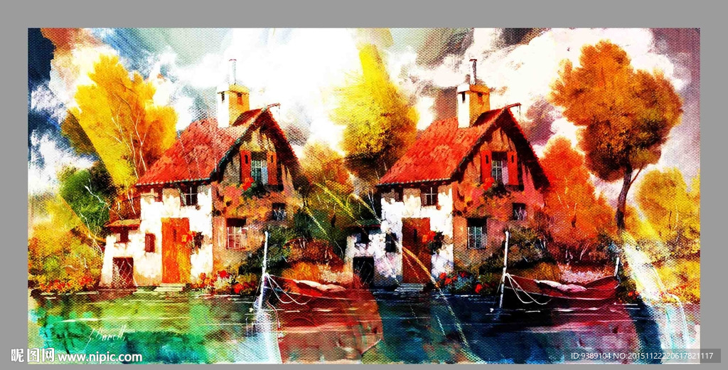 欧美油画
