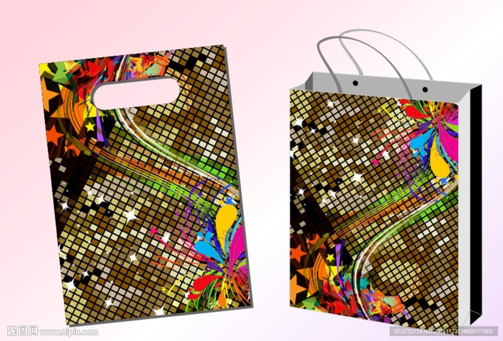 璀璨华丽灯光 手袋