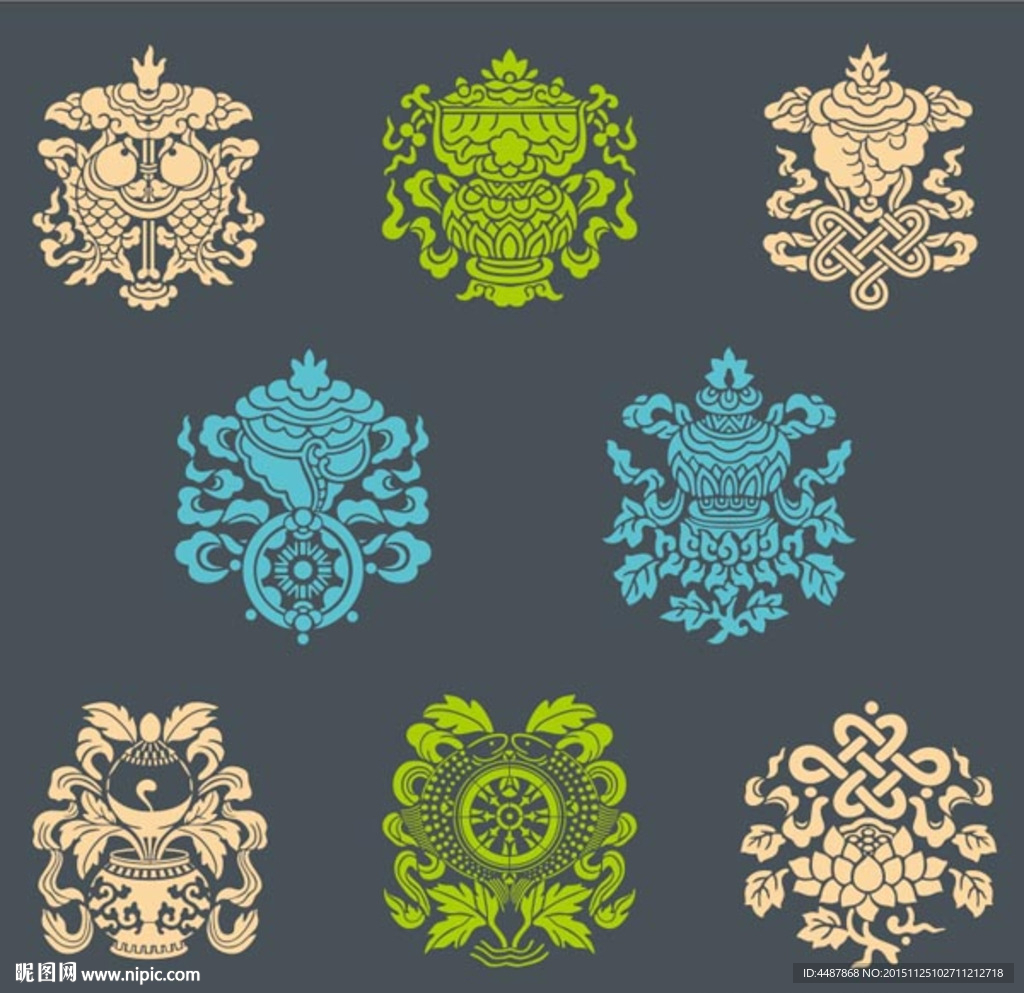 八宝图片
