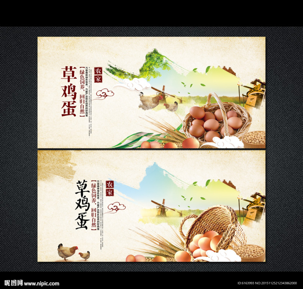 草鸡蛋海报