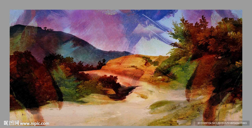 风景油画