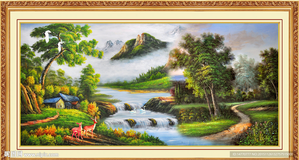 油画风景
