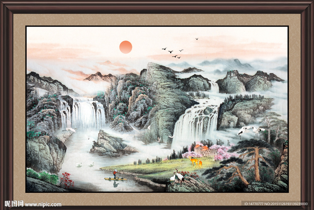 国画山水