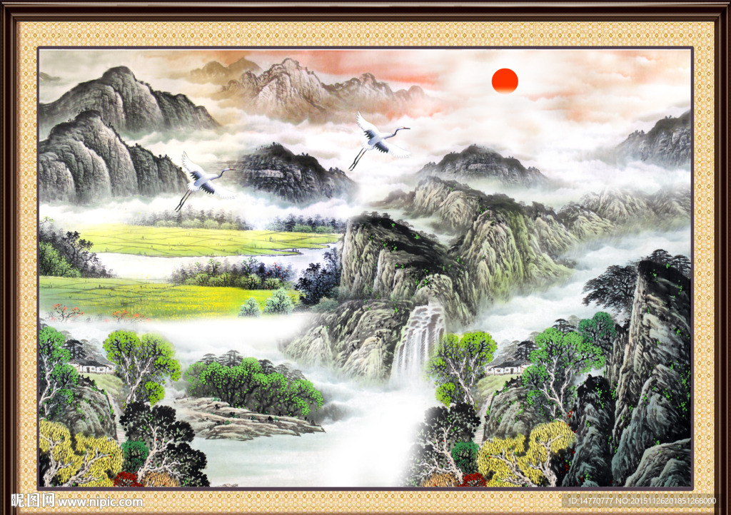国画山水