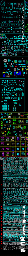 精典超全CAD图库欧式家具