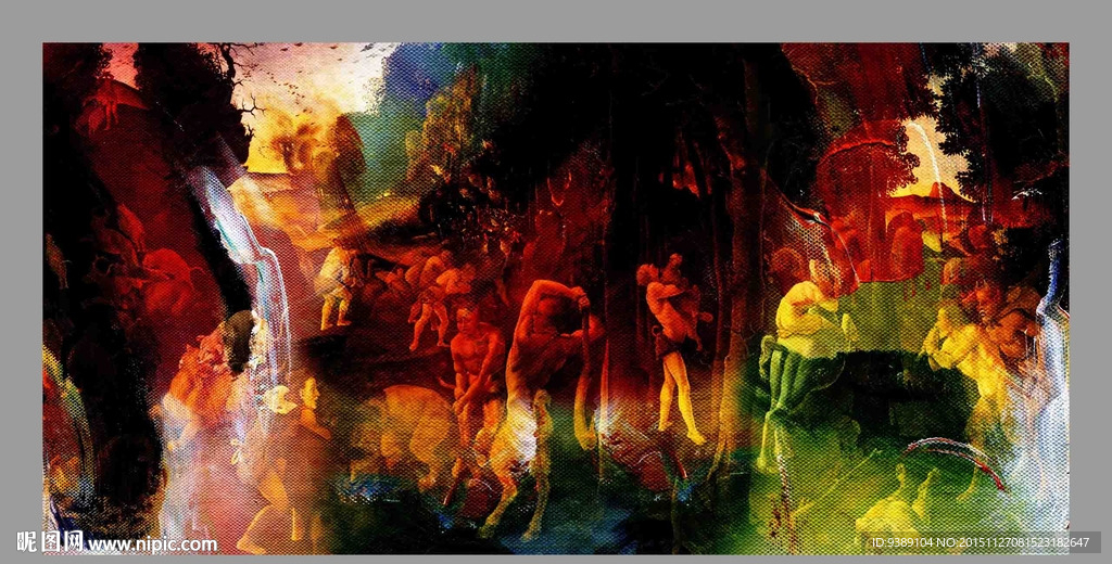 人物油画