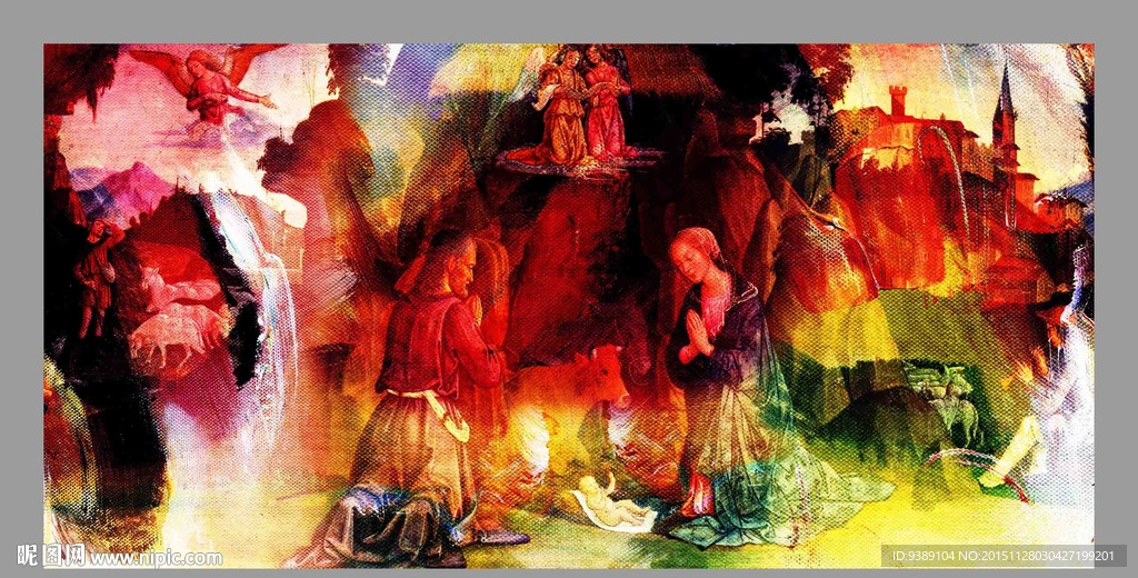 人物油画