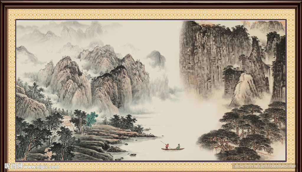 水墨国画