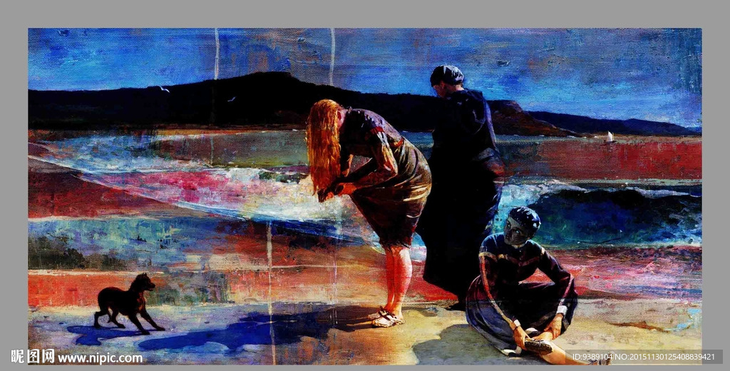 人物油画