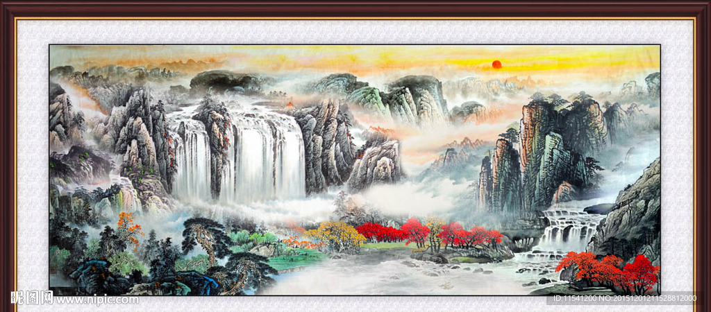 山水风景画