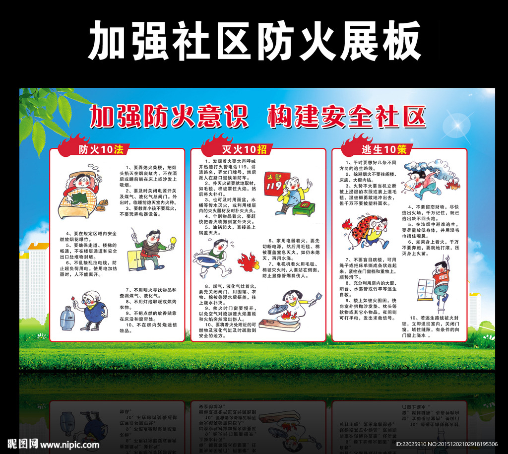 科普知识宣传栏展板设计模板下载