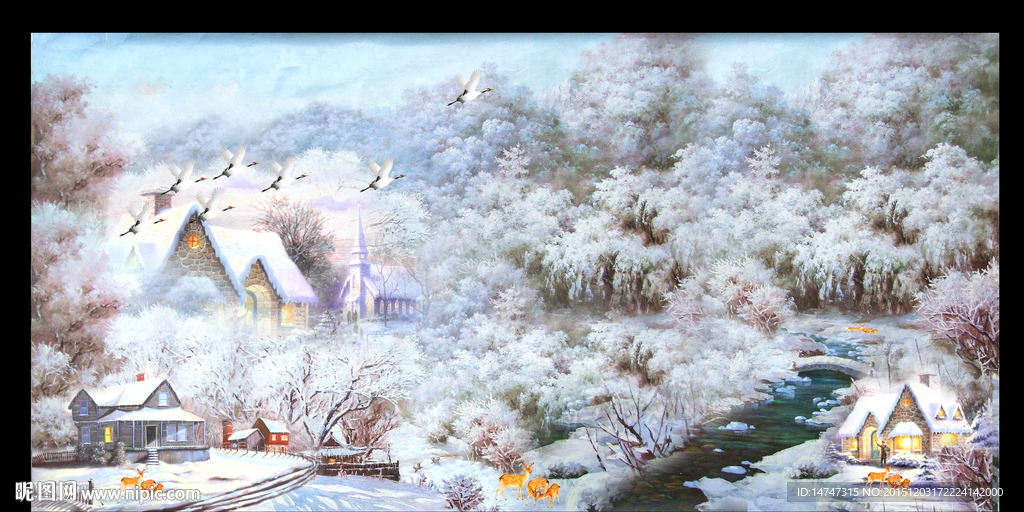 风景油画