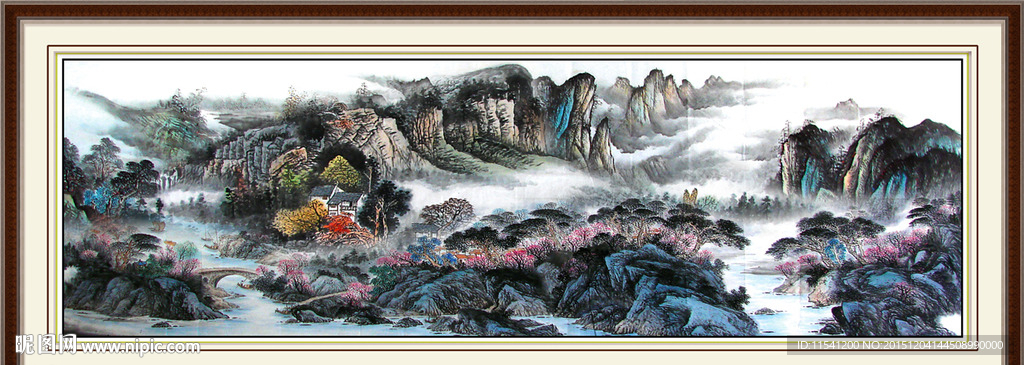 山水风景画