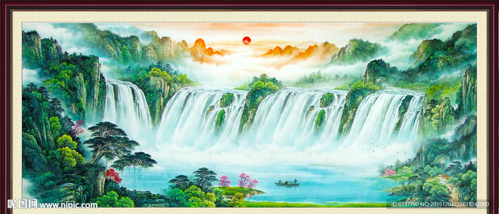 国画山水