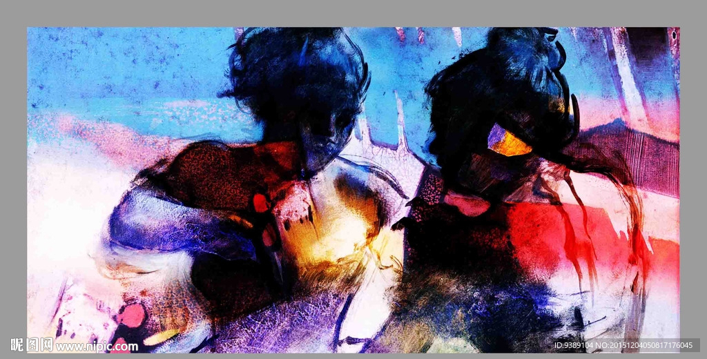 人物油画