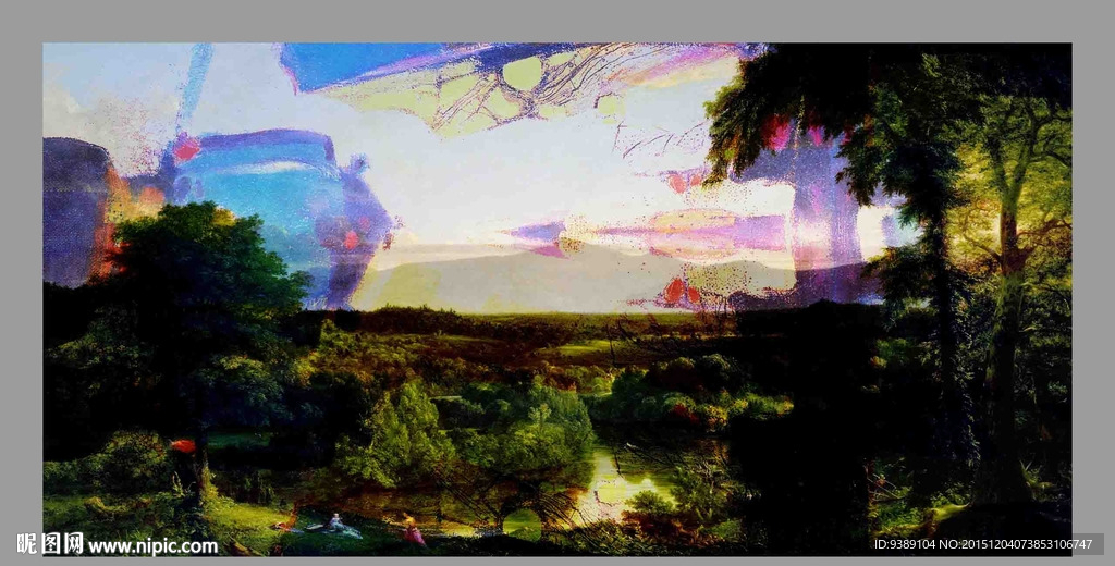 风景油画