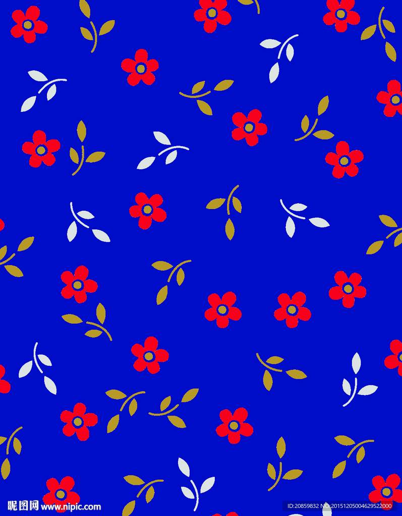 碎花花朵 分层