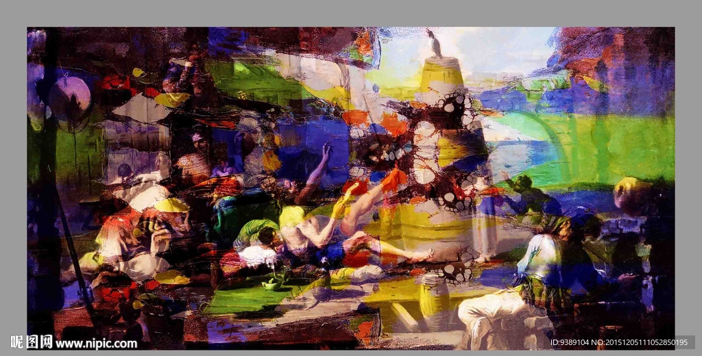 人物油画