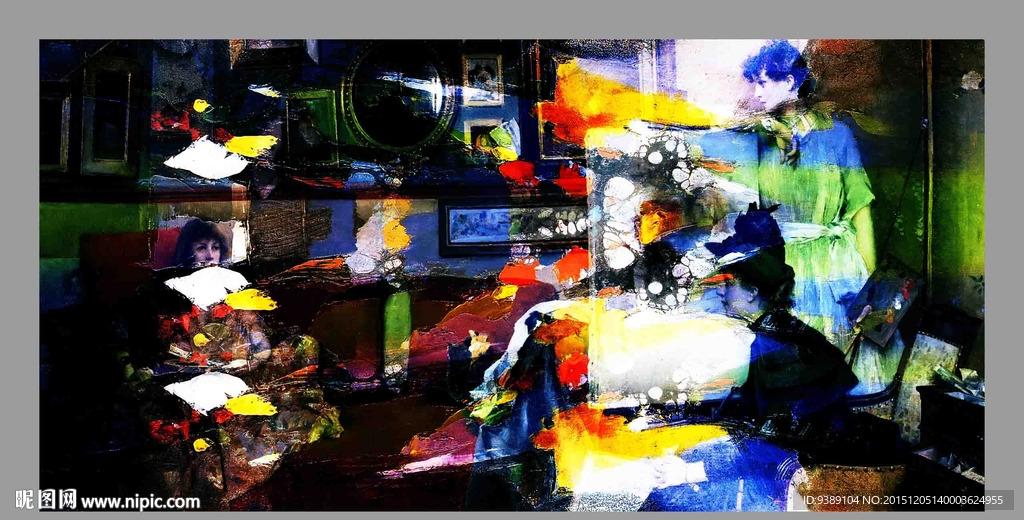 人物油画