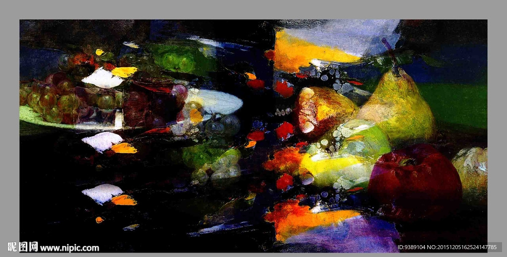 水果油画