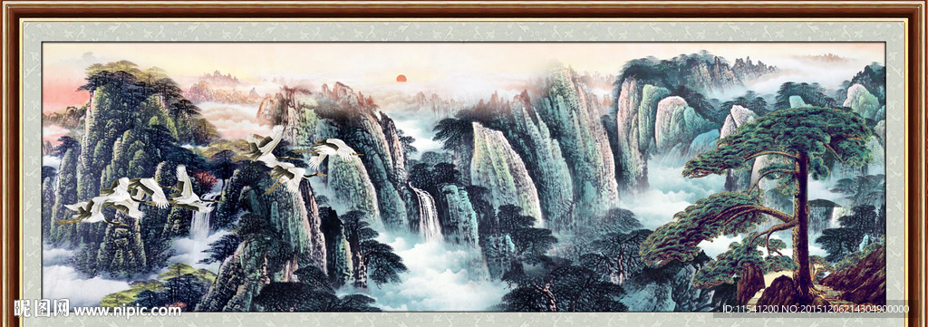 黄山迎客松