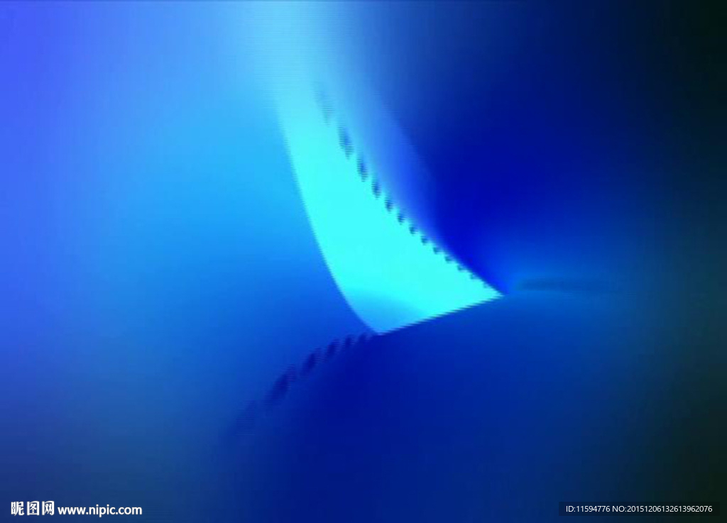 蓝色电流背景视频