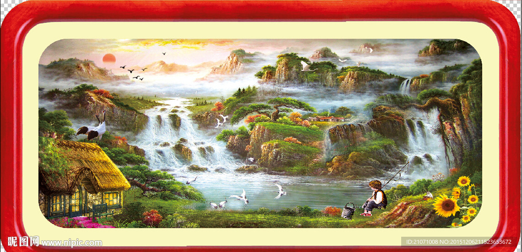 油画风景
