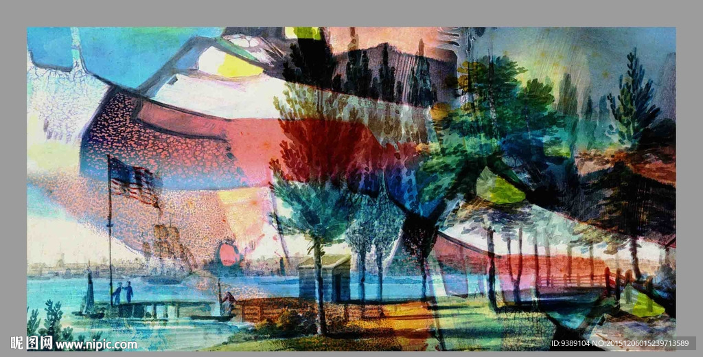 欧美油画