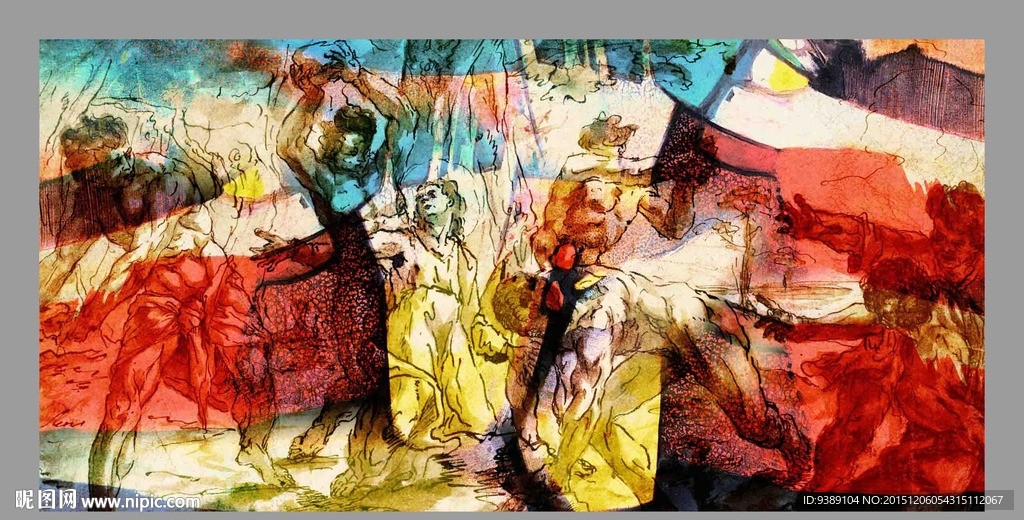 人物油画