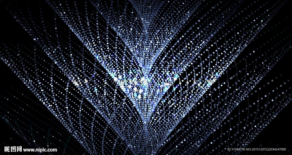 粒子led背景视频