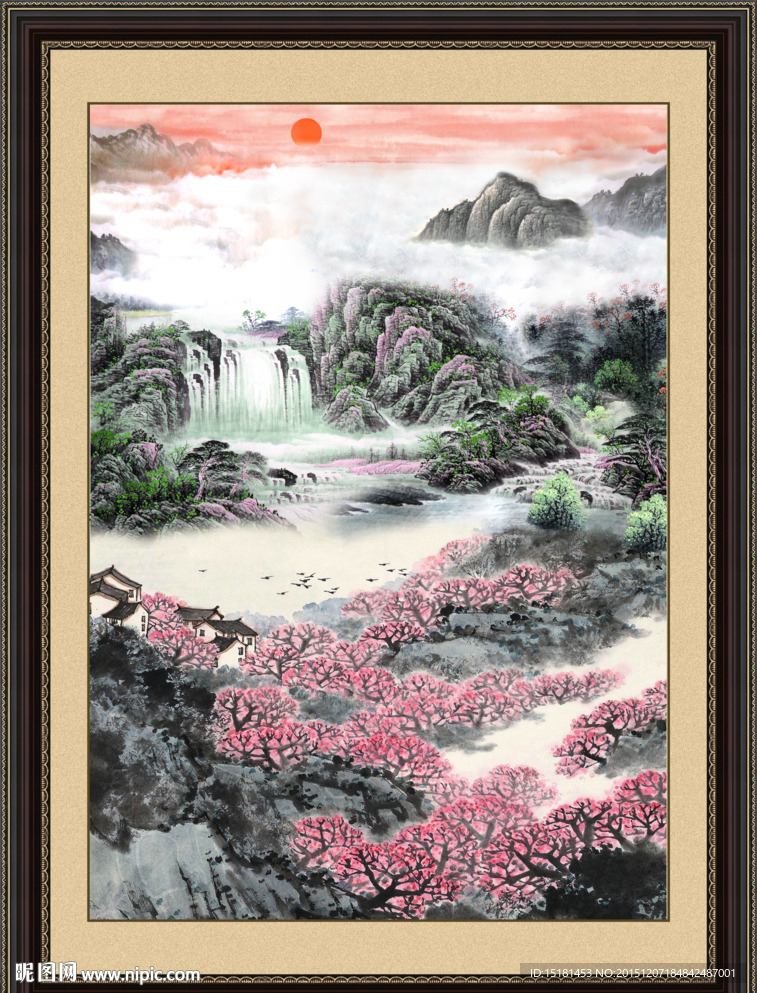 国画山水