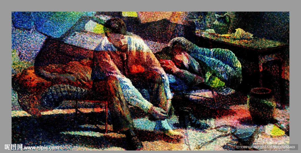 人物油画
