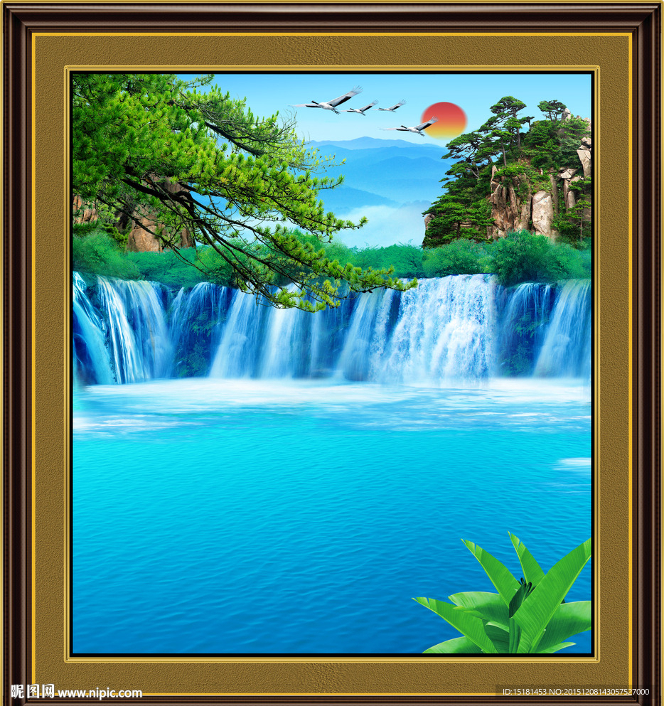 山水风景画