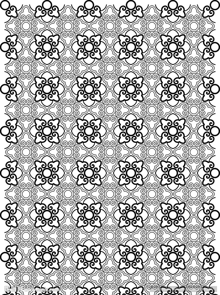 底纹背景花纹花边