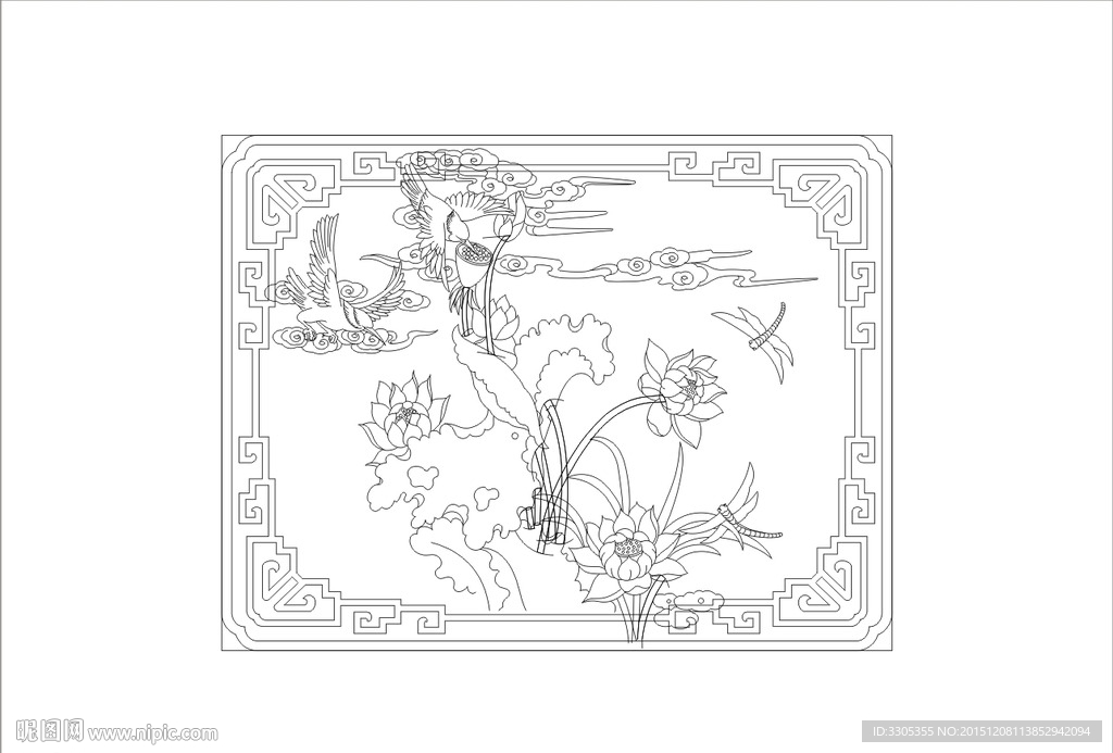 花纹雕刻